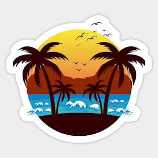 Beach Sticker